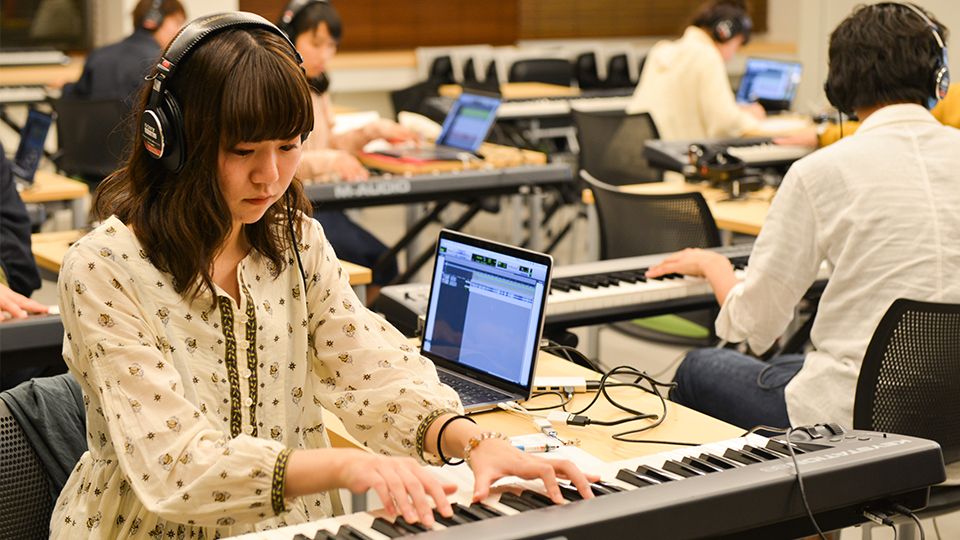 大阪音大＿学内の様子